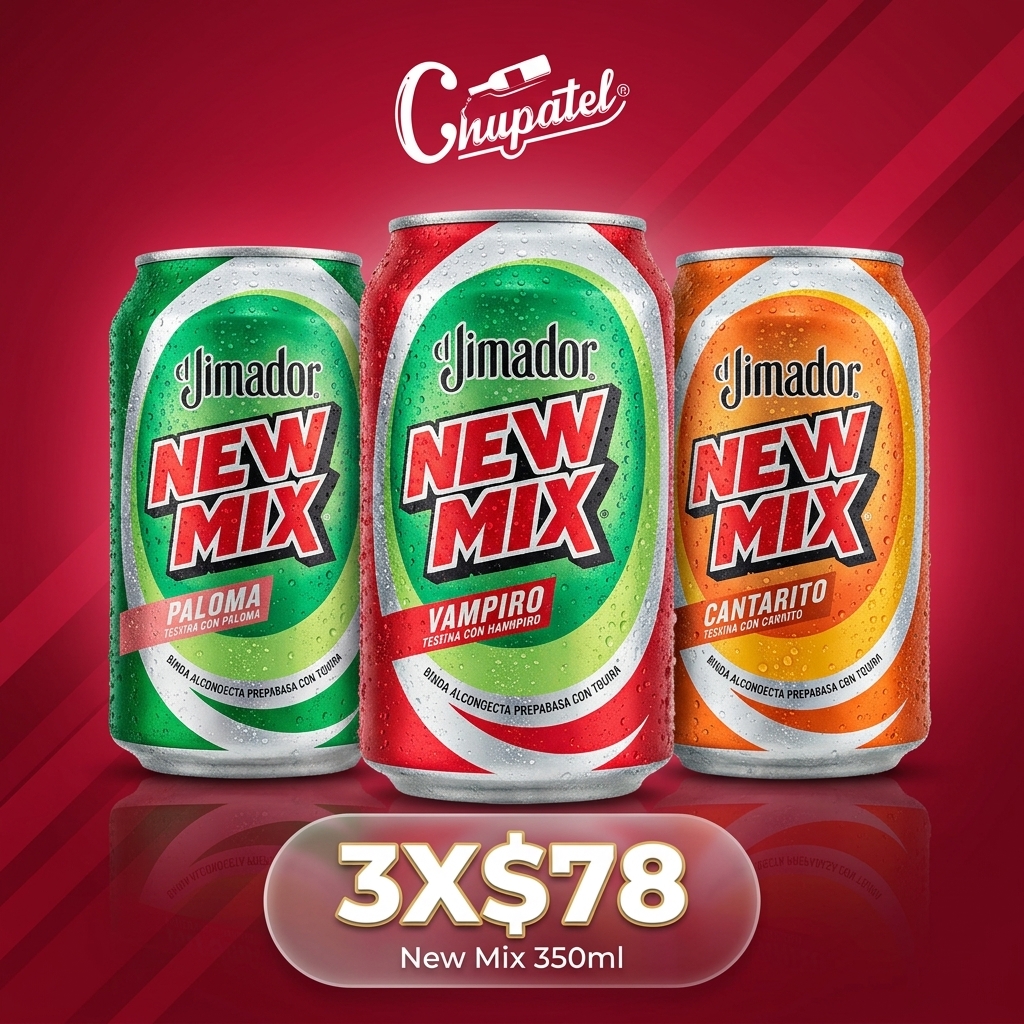 PROMO NEW MIX 350ML 3X$78 a domicilio en León Gto.