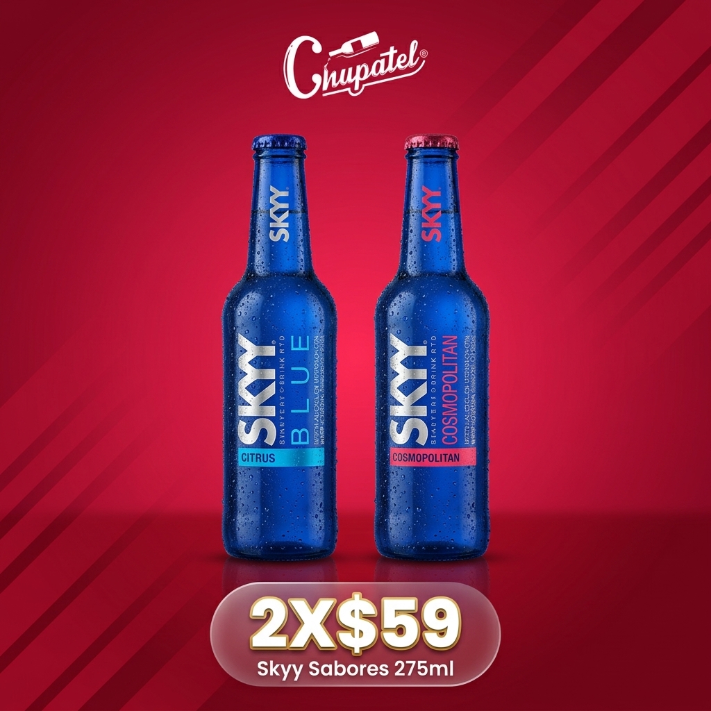 PROMO SKYY SABORES 275ML 2X$59 a domicilio en León Gto.